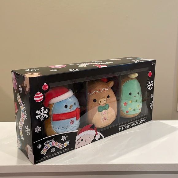 ⚡️New 4” Select Series Squishmallow Christmas Cookie Ornament Set - 3 pk - Picture 5 of 9
